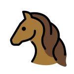 Horse Face SVG Icon